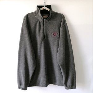 Colorado Timberline Mens Gray Long Sleeve 1/4 Zip Pullover Sweater Size XL